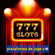 plataforma de jogo c18